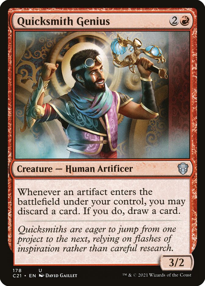 Quicksmith Genius 178/81 (Commander 2021)  | Good Games Morley