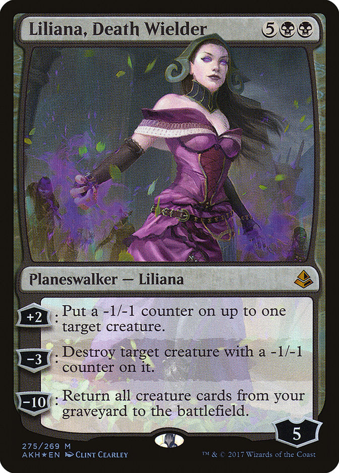 Liliana, Death Wielder 275/269 (Amonkhet)  - Foil | Good Games Morley