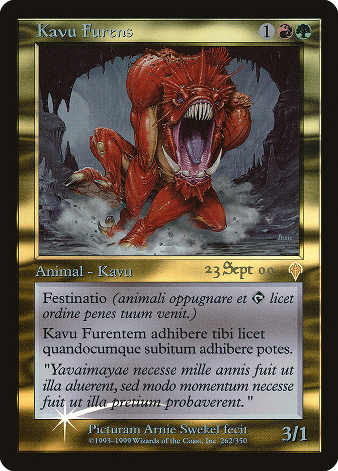 Raging Kavu [Invasion Promos] | Good Games Morley