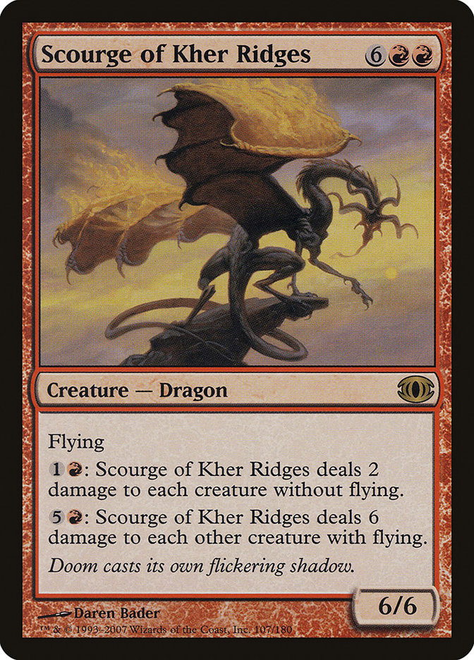 Scourge of Kher Ridges 107/180 (Future Sight)  | Good Games Morley