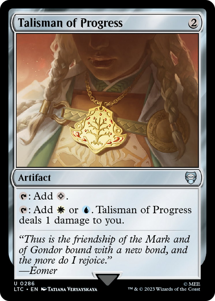 Talisman of Progress [The Lord of the Rings: Tales of Middle-Earth Commander] | Good Games Morley