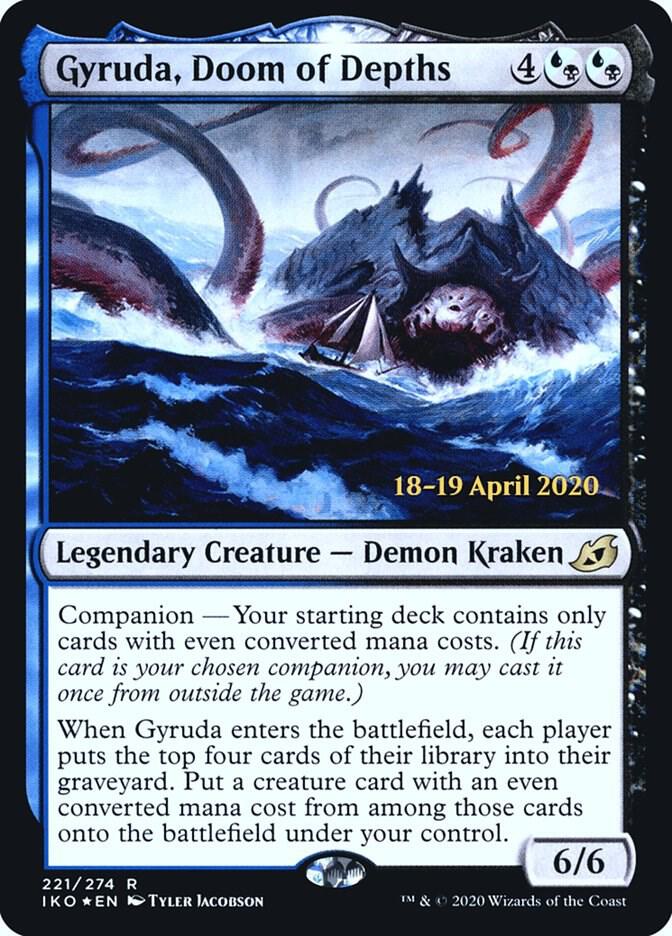 Gyruda Doom of Depths 221s/137 (Prerelease Cards)  - Foil | Good Games Morley