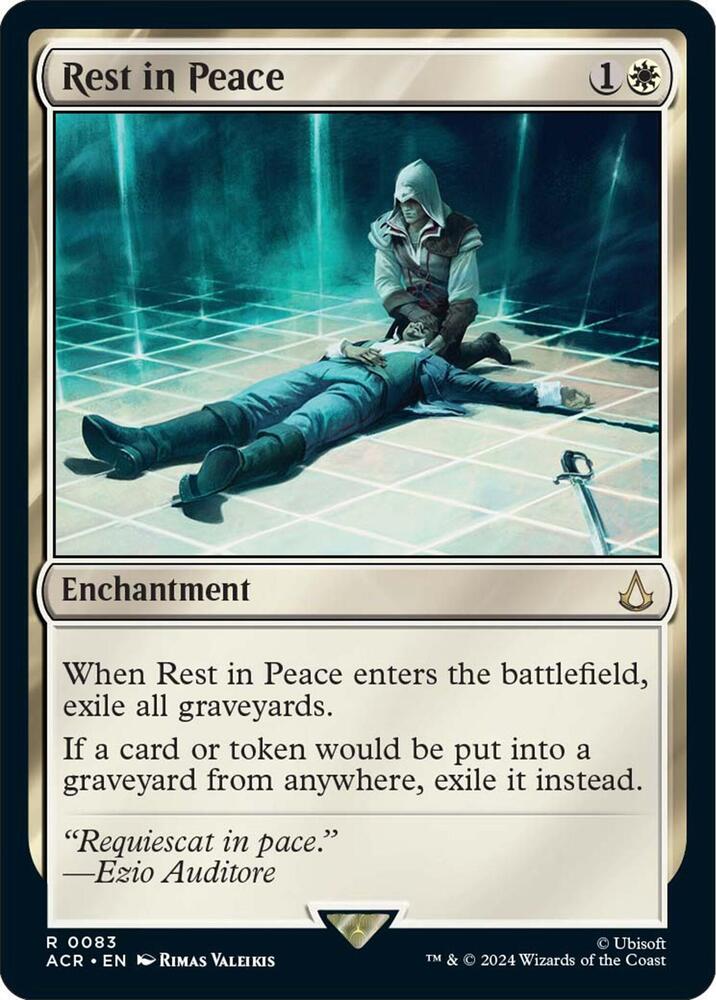 Rest in Peace 83 (Universes Beyond: Assassin's Creed)  | Good Games Morley