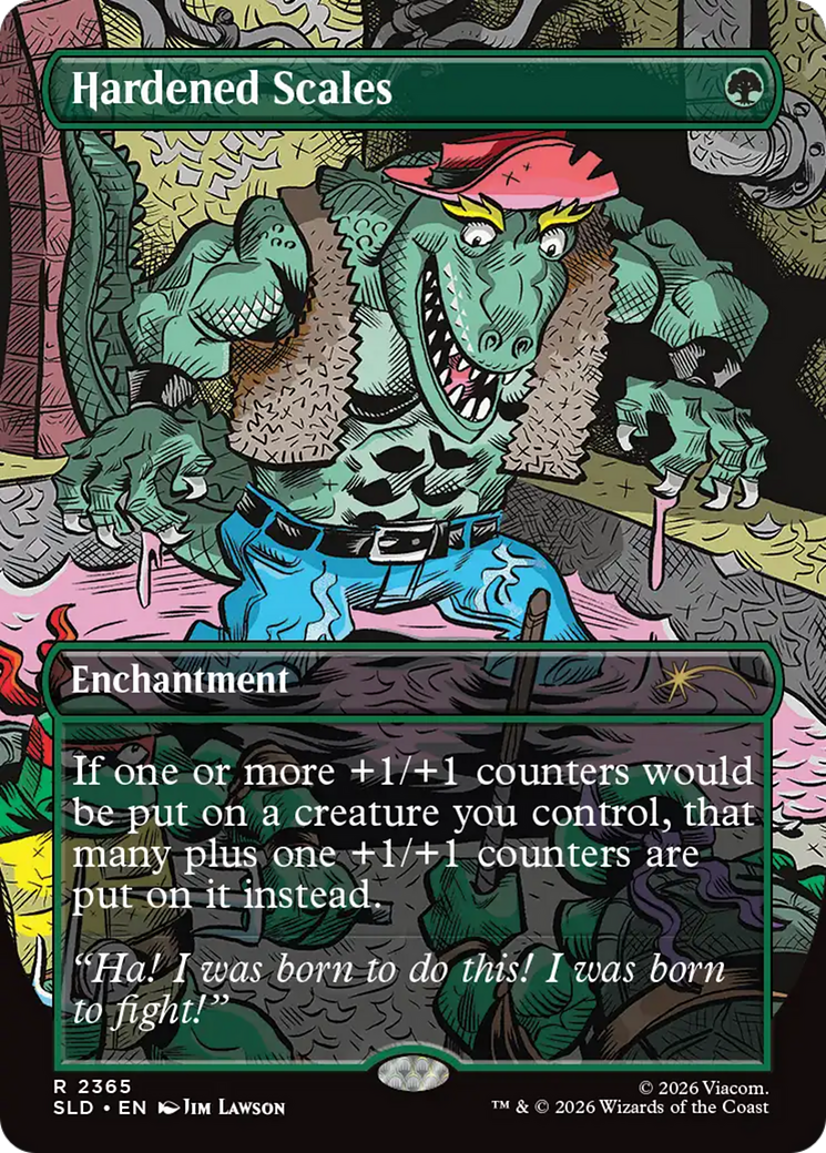 Hardened Scales [Secret Lair Drop Series] | Good Games Morley