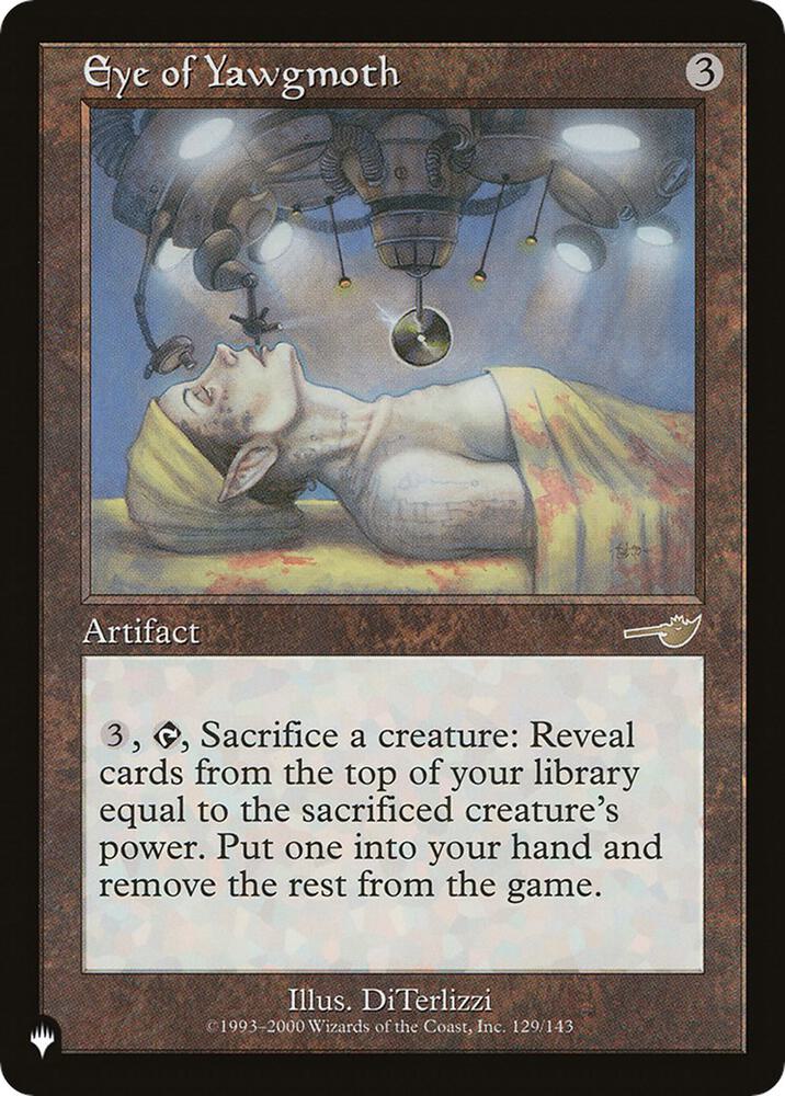 Eye of Yawgmoth NEM-129/5075 (The List Reprints)  | Good Games Morley