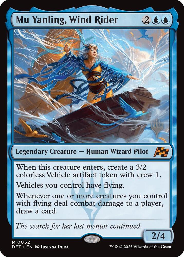Mu Yanling Wind Rider 52 (Promo Pack: Aetherdrift)  | Good Games Morley