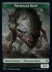 Phyrexian Beast // Wurm Double-Sided Token [Commander Legends: Battle for Baldur's Gate Tokens] | Good Games Morley