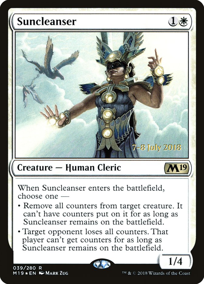 Suncleanser [Core Set 2019 Prerelease Promos] | Good Games Morley
