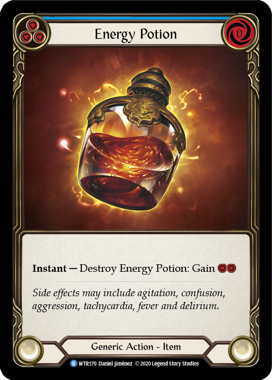 Energy Potion [U-WTR170] (Welcome to Rathe Unlimited)  Unlimited Rainbow Foil | Good Games Morley