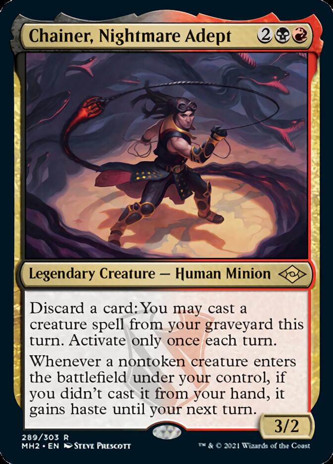 Chainer, Nightmare Adept [Modern Horizons 2] | Good Games Morley