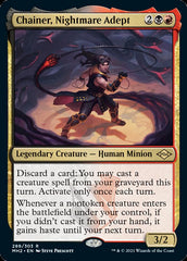 Chainer, Nightmare Adept (Foil Etched) [Modern Horizons 2] | Good Games Morley