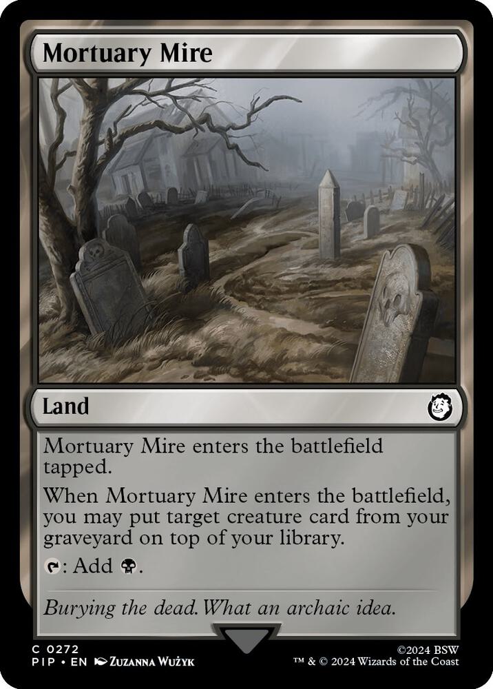 Mortuary Mire 272 (Universes Beyond: Fallout)  - Foil | Good Games Morley