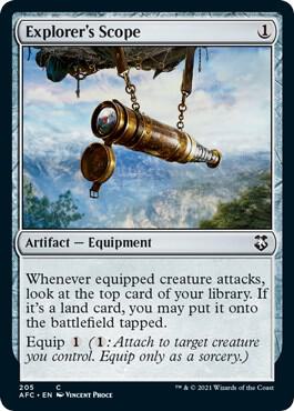 Explorers Scope 205/62 (Commander: Adventures in the Forgotten Realms)  | Good Games Morley