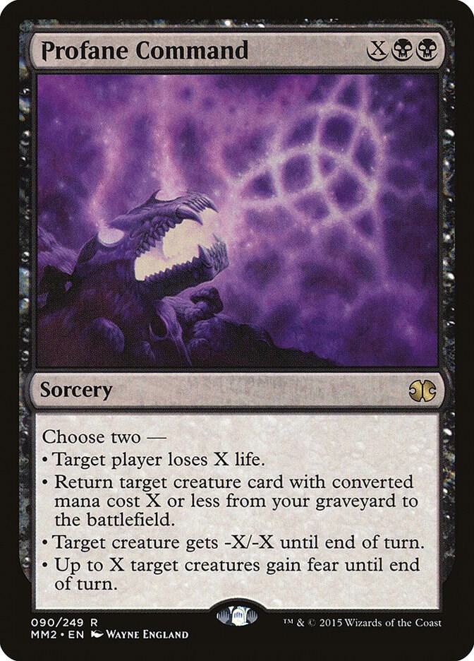Profane Command 90/249 (Modern Masters 2015)  | Good Games Morley