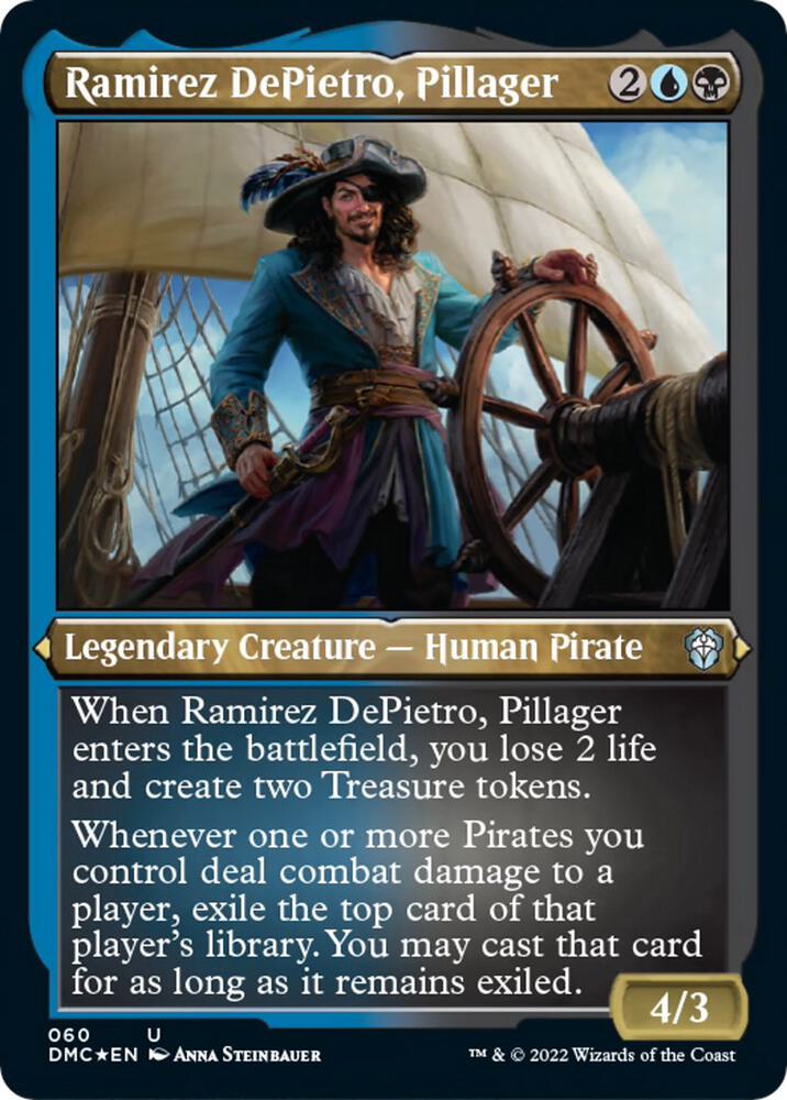 Ramirez DePietro, Pillager 60 (Commander: Dominaria United)  - Etched Foil | Good Games Morley