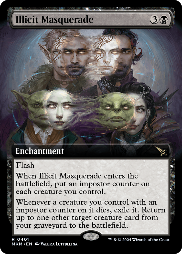 Illicit Masquerade (Extended Art) [Murders at Karlov Manor] | Good Games Morley