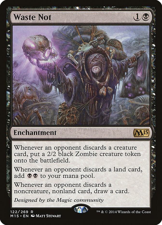 Waste Not 122/269 (Magic 2015 (M15))  | Good Games Morley