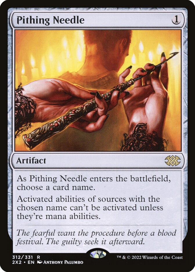 Pithing Needle 312/331 (Double Masters 2022)  | Good Games Morley