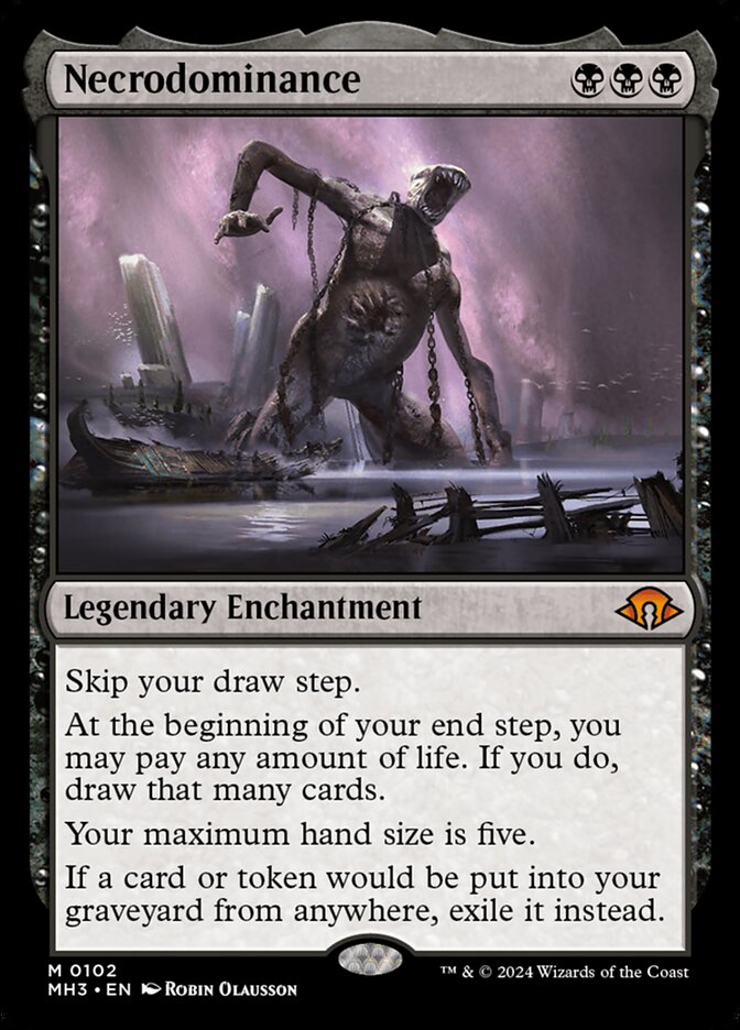 Necrodominance 102 (Modern Horizons 3)  - Foil | Good Games Morley