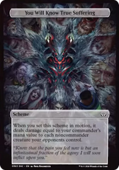 You Will Know True Suffering (Full Art) [Duskmourn: Archenemy] | Good Games Morley
