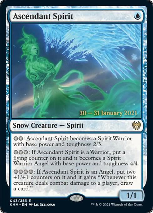 Ascendant Spirit 43s/1 (Prerelease Cards)  - PreRelease Foil | Good Games Morley