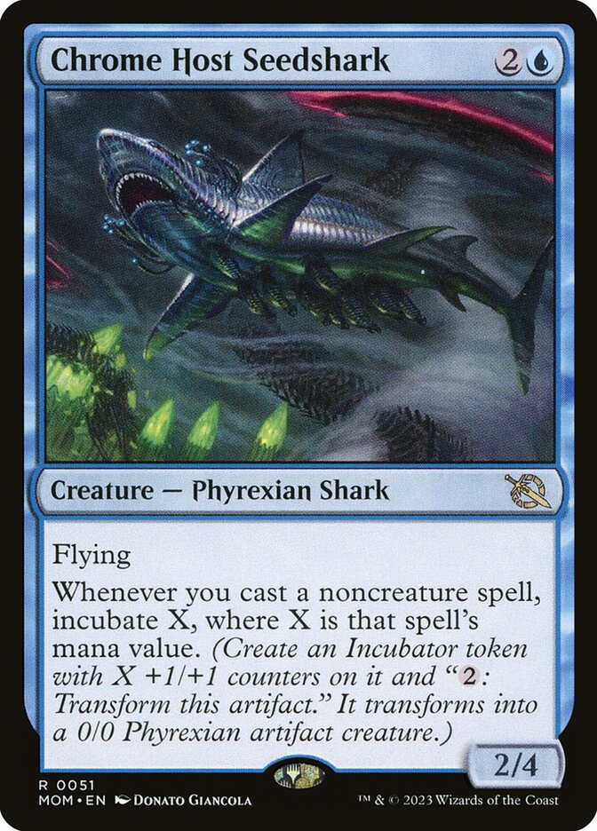 Chrome Host Seedshark 51/291 (March of the Machine)  | Good Games Morley