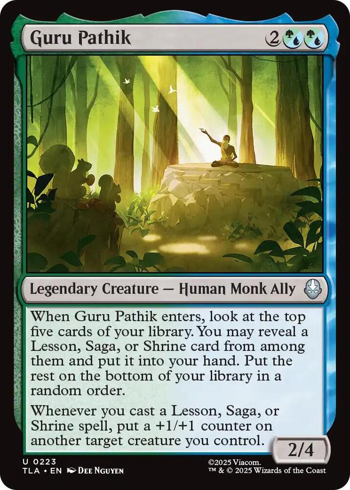 Guru Pathik 223/286 (Avatar: The Last Airbender)  - Foil | Good Games Morley