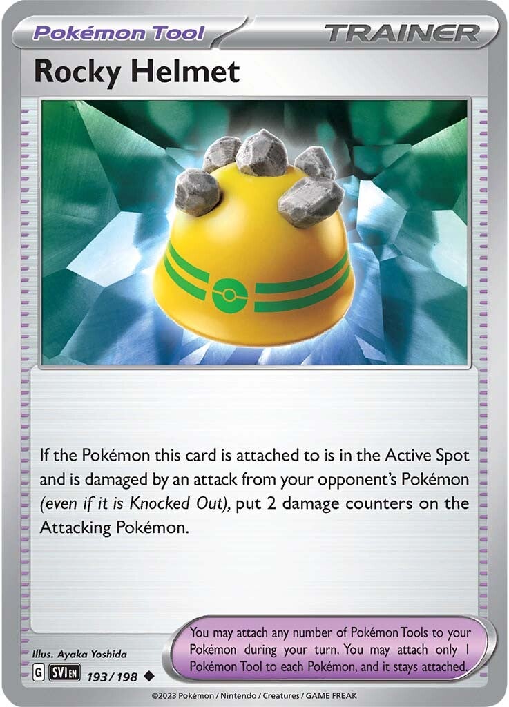 Rocky Helmet (193/198) [Scarlet & Violet: Base Set] | Good Games Morley