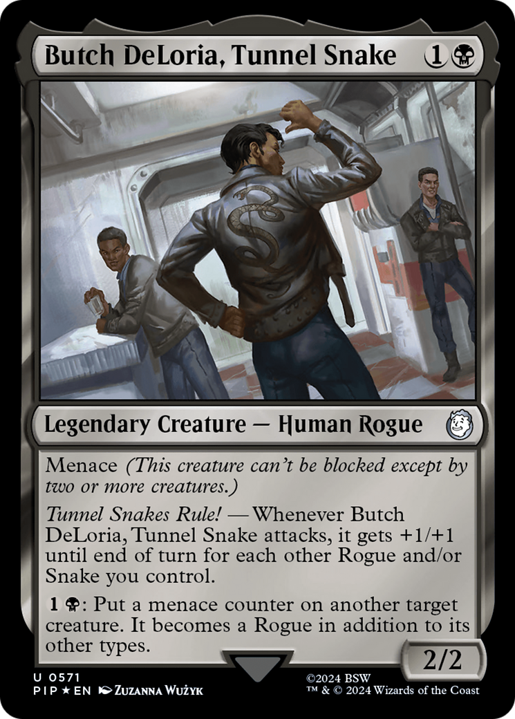 Butch DeLoria, Tunnel Snake (Surge Foil) [Fallout] | Good Games Morley