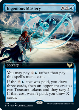 Ingenious Mastery (Extended Art) [Strixhaven: School of Mages] | Good Games Morley