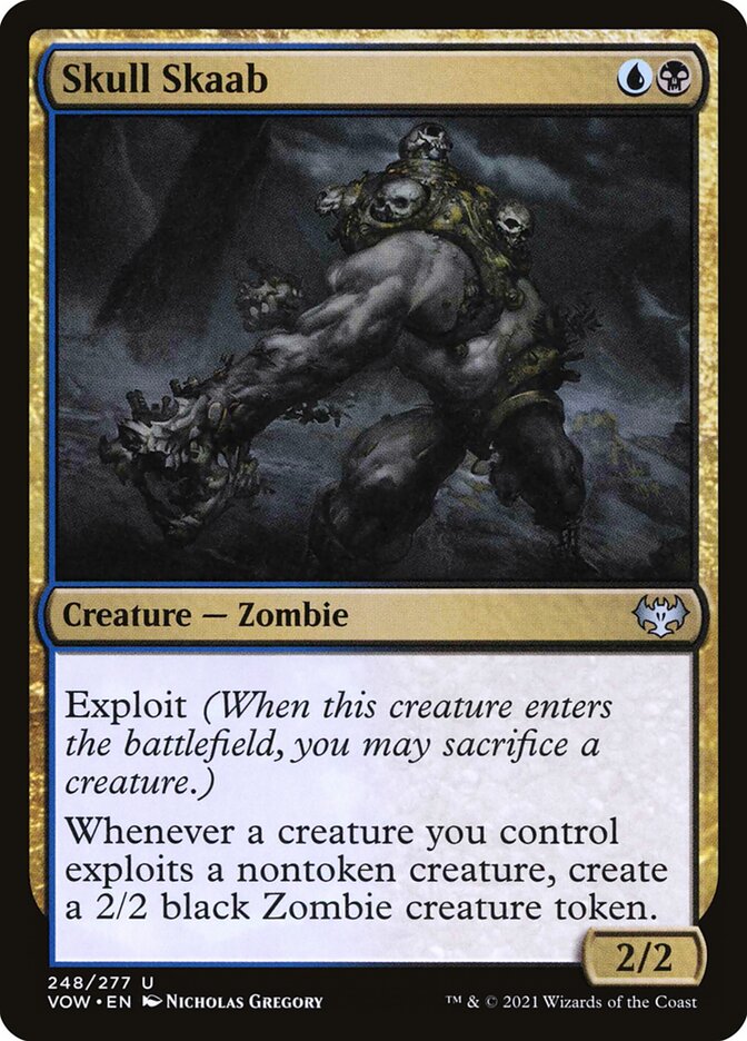 Skull Skaab 248/277 (Innistrad: Crimson Vow)  - Foil | Good Games Morley