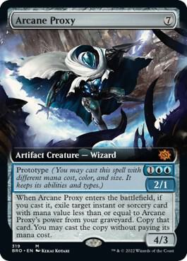 Arcane Proxy Extended Art 319/287 (The Brothers' War)  | Good Games Morley