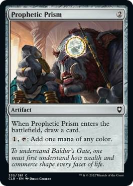 Prophetic Prism 335 (Commander Legends: Battle for Baldur's Gate)  | Good Games Morley