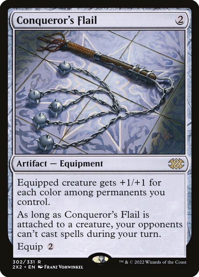 Conqueror's Flail 302 (Double Masters 2022)  | Good Games Morley