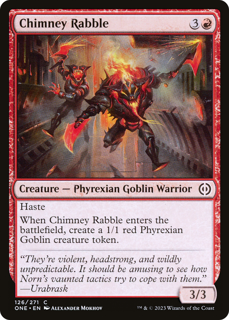 Chimney Rabble [Phyrexia: All Will Be One] | Good Games Morley