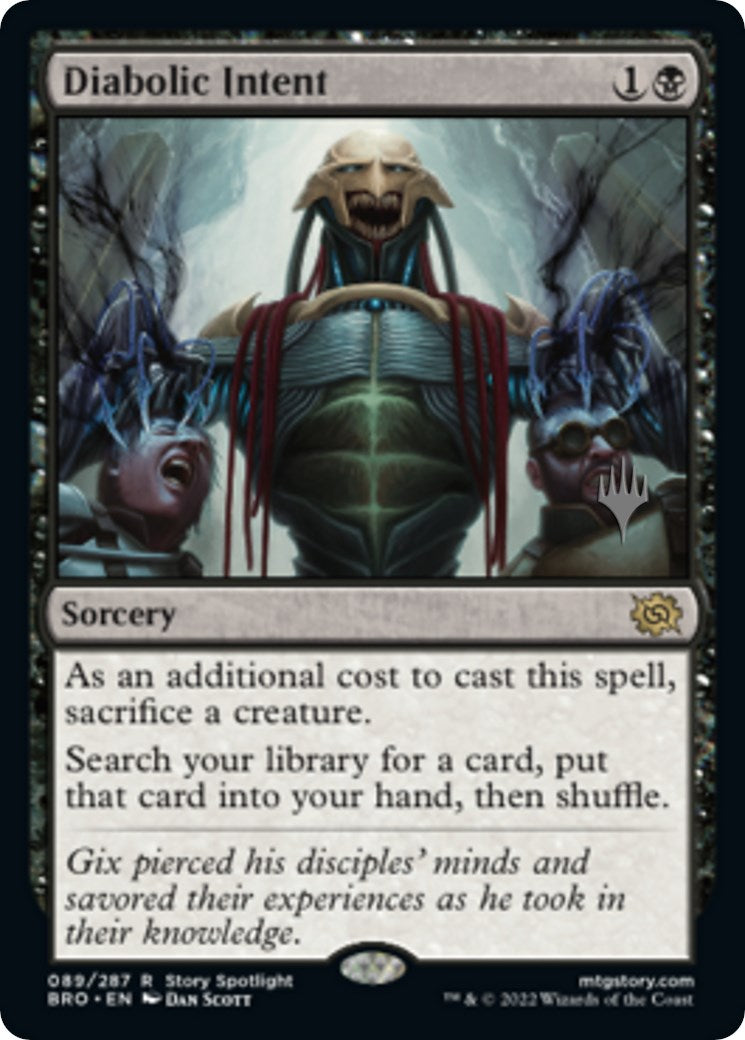 Diabolic Intent (Promo Pack) [The Brothers' War Promos] | Good Games Morley