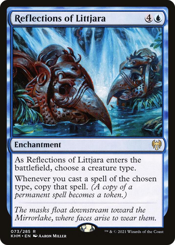 Reflections of Littjara 73 (Kaldheim)  - Foil | Good Games Morley