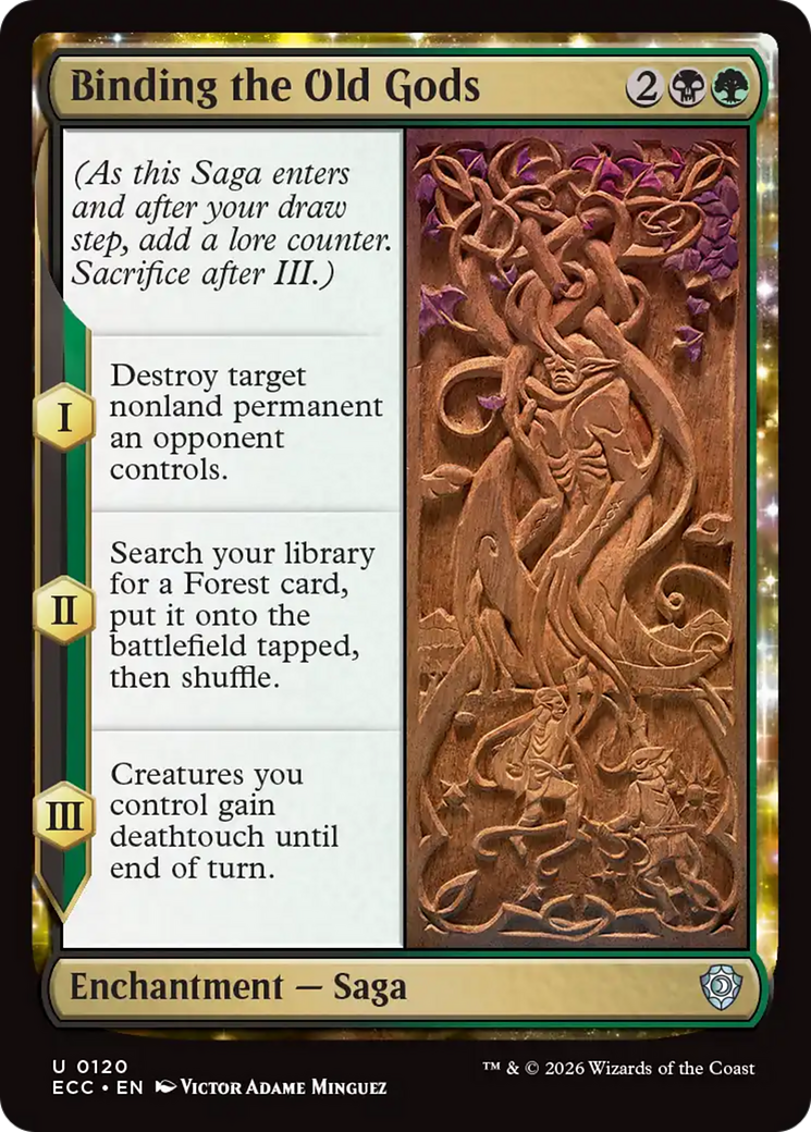 Binding the Old Gods [Lorwyn Eclipsed Commander] | Good Games Morley