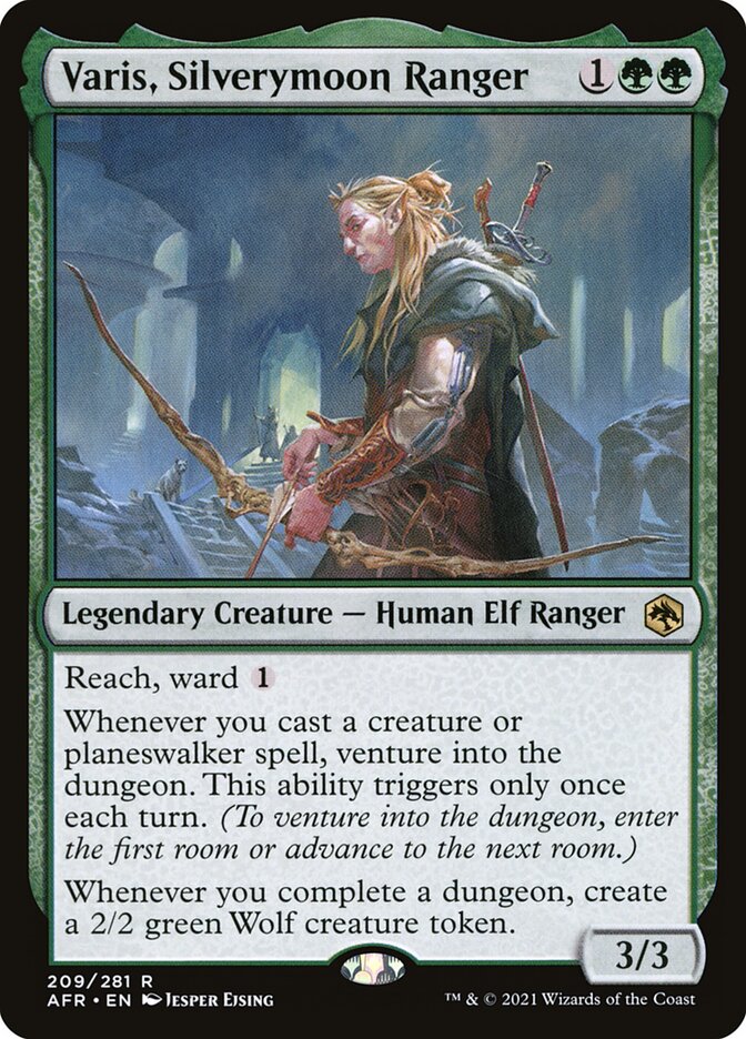 Varis, Silverymoon Ranger 209 (Adventures in the Forgotten Realms)  | Good Games Morley