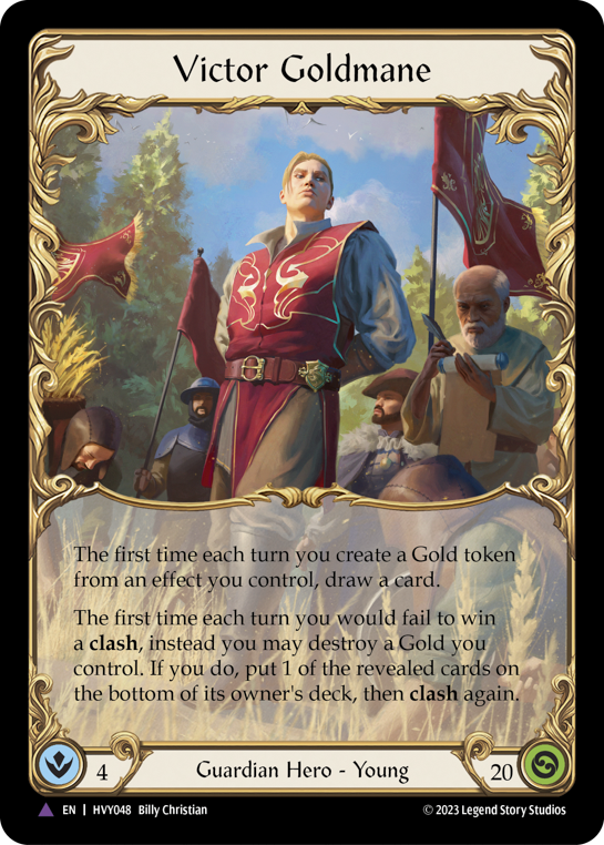 Victor Goldmane (Marvel) [HVY048] (Heavy Hitters)  Cold Foil | Good Games Morley