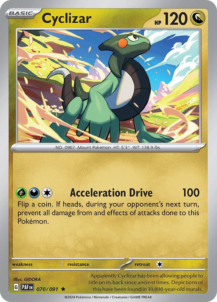 Cyclizar 070/091 (SV: Paldean Fates)  - Holofoil | Good Games Morley