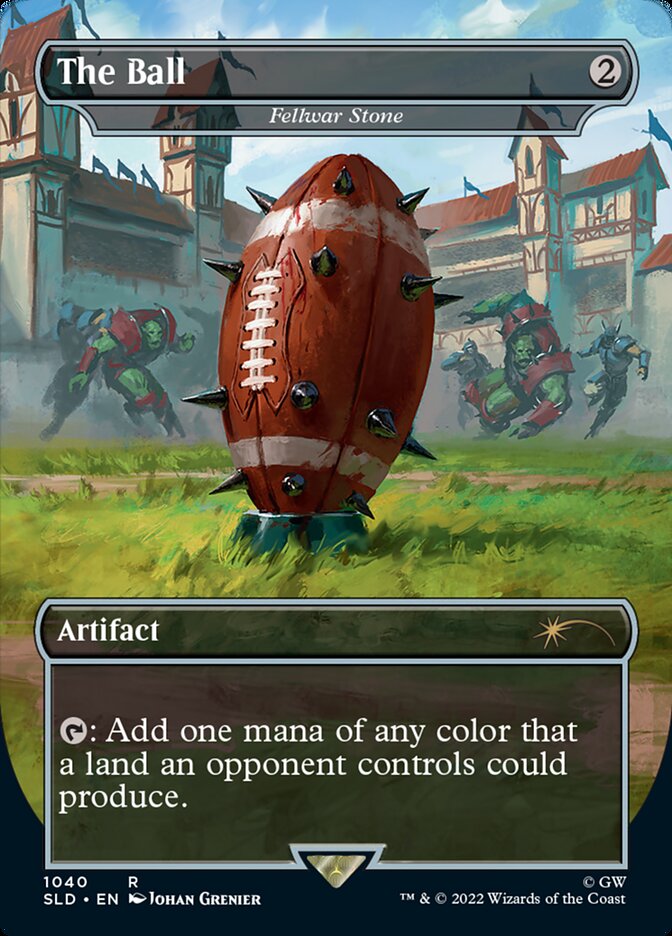 The Ball - Fellwar Stone (Borderless) [Secret Lair Drop Series] | Good Games Morley