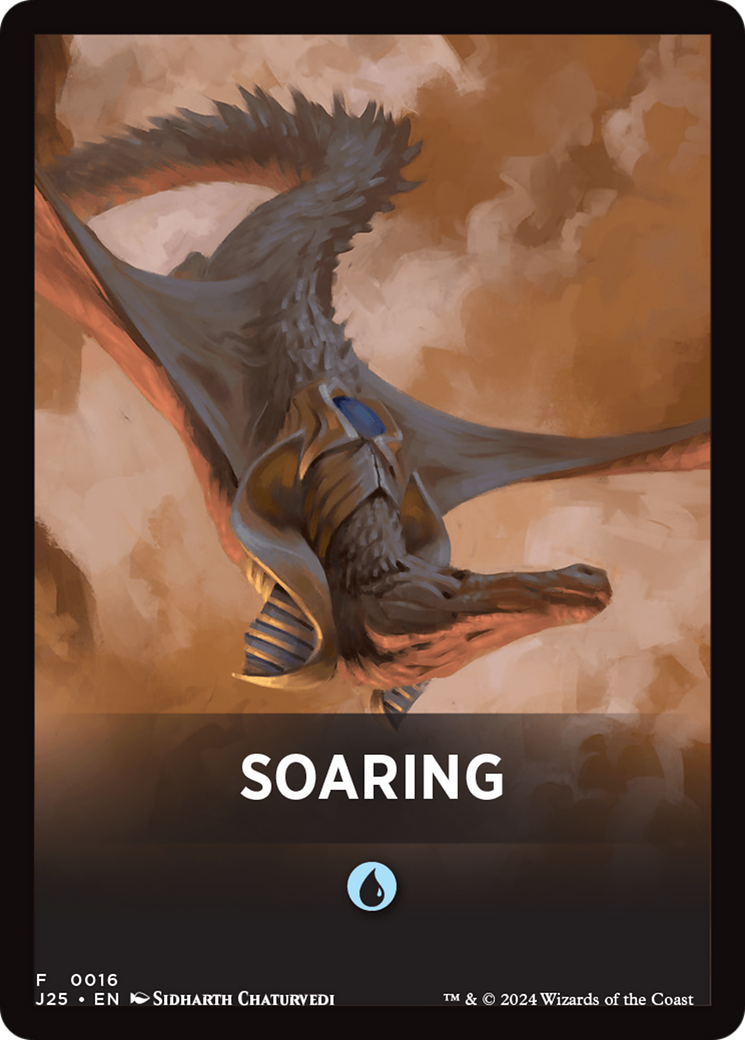 Soaring Theme Card [Foundations Jumpstart Front Cards] | Good Games Morley