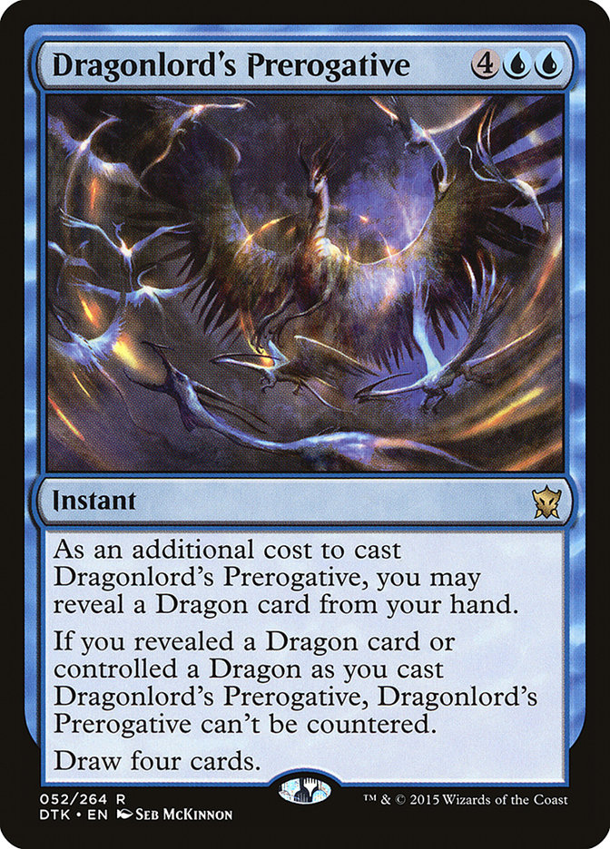 Dragonlord's Prerogative 52/264 (Dragons of Tarkir)  | Good Games Morley