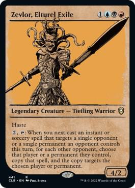 Zevlor Elturel Exile Showcase 441 (Commander Legends: Battle for Baldur's Gate)  | Good Games Morley
