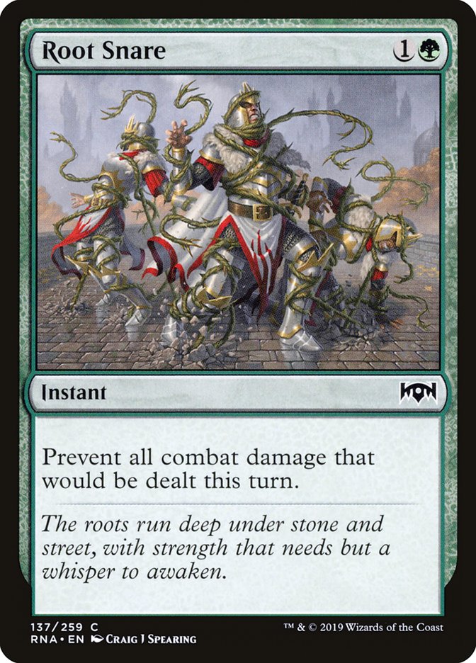 Root Snare 137/259 (Ravnica Allegiance)  | Good Games Morley