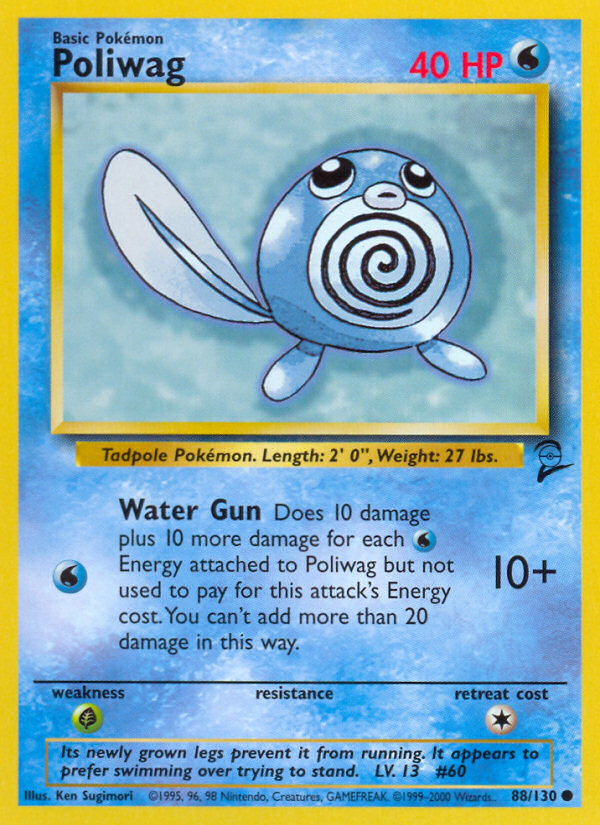 Poliwag (88/130) [Base Set 2] | Good Games Morley