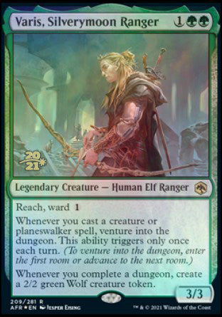Varis, Silverymoon Ranger [Dungeons & Dragons: Adventures in the Forgotten Realms Prerelease Promos] | Good Games Morley