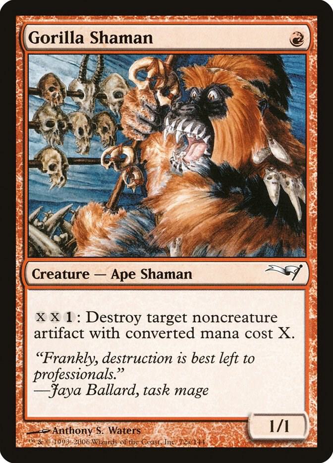 Gorilla Shaman 72a/62 (Coldsnap Theme Deck Reprints)  | Good Games Morley