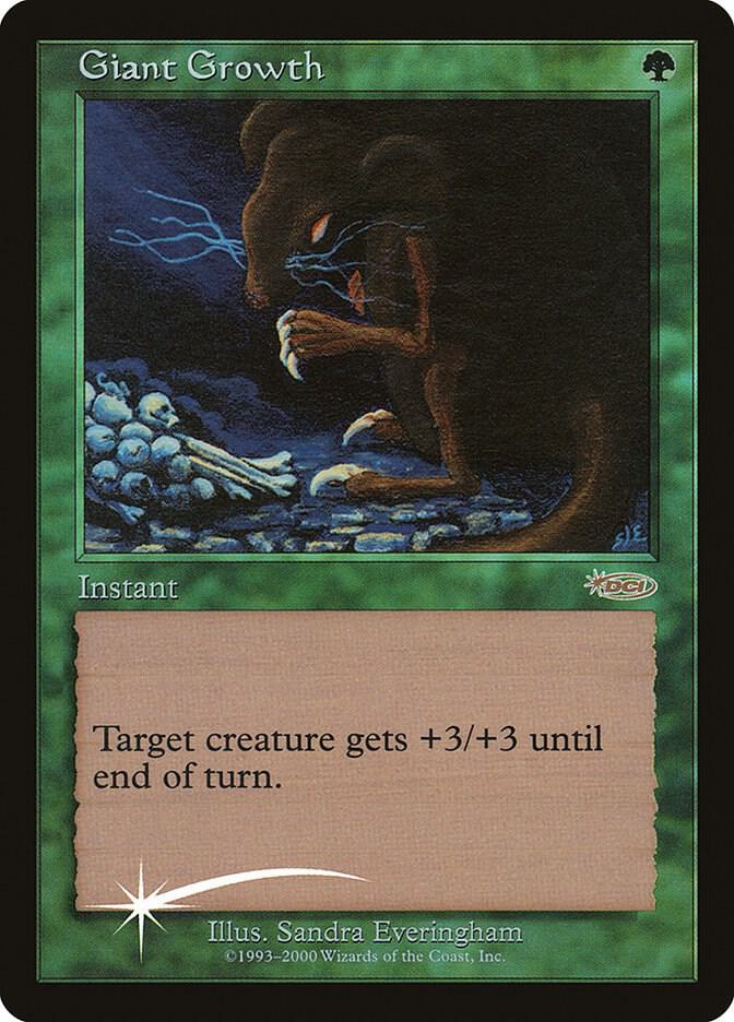 Giant Growth 8/350 (FNM Promos)  - Foil | Good Games Morley